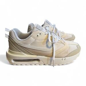 Nike Air Max Dawn Phantom Sneakers Trainers DM8261-001 9.5 White Cream Athletic